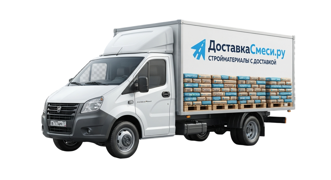 Доставка строительных смесей